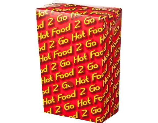 Large chip box carton of 250