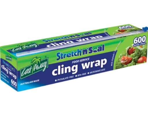 Stretch’n’Seal® Food Cling Wrap Plastic Film (45cm x 600m)