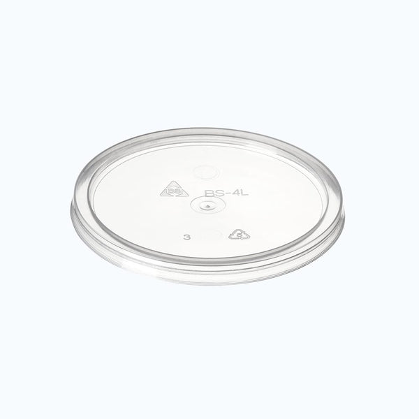 BetterSelection™  PP Flat Lid for Portion Cups (50 pcs, inc. GST)