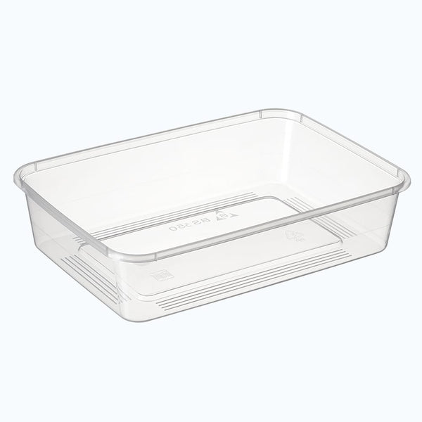 Bonson 650ml rectangle container (per sleeve 50 pcs, inc. GST)