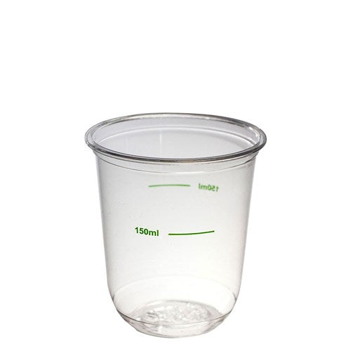 Wine Glass Recycled PET Tumbler Clear 250ml