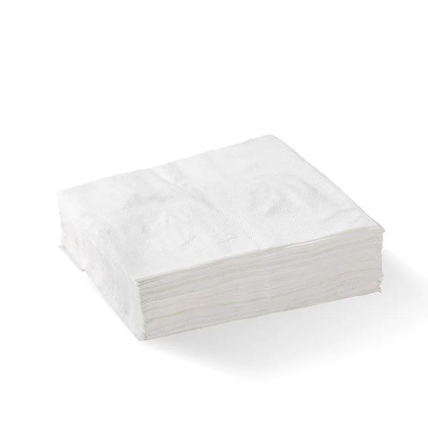 1-Ply 1/4 Fold White Lunch BioNapkin (Pack 500, inc. GST)